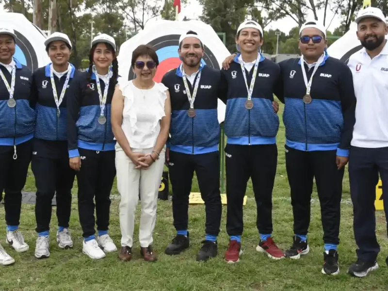 Lobos BUAP gana medallas de plata y bronce en tiro con arco