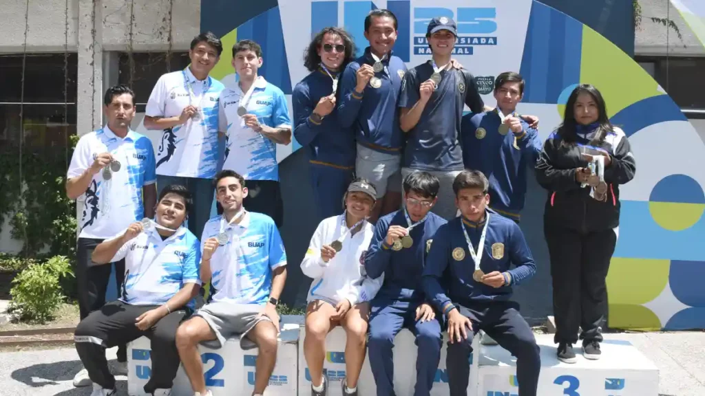 Atletismo, e-sports y powerlifting ganan 15 medallas más para la BUAP