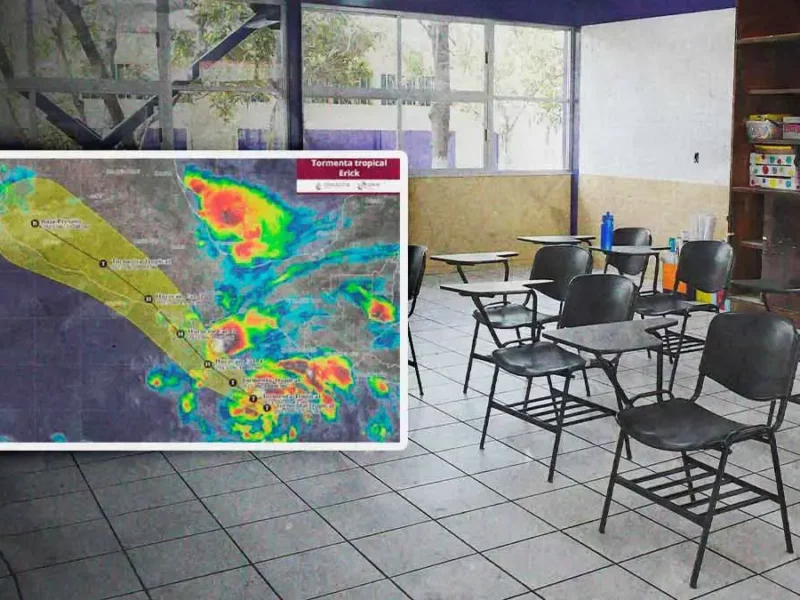 SEP Puebla suspende clases en la Sierra Negra por tormenta tropical "Erick"