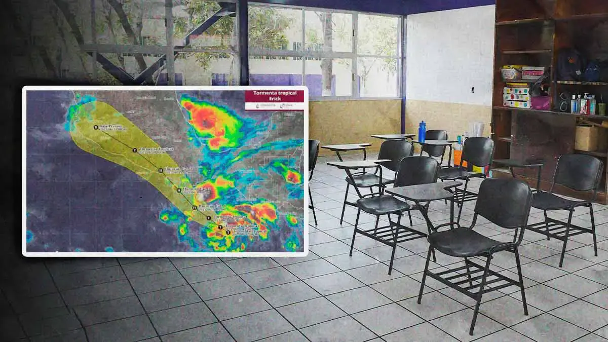 SEP Puebla suspende clases en la Sierra Negra por tormenta tropical "Erick"