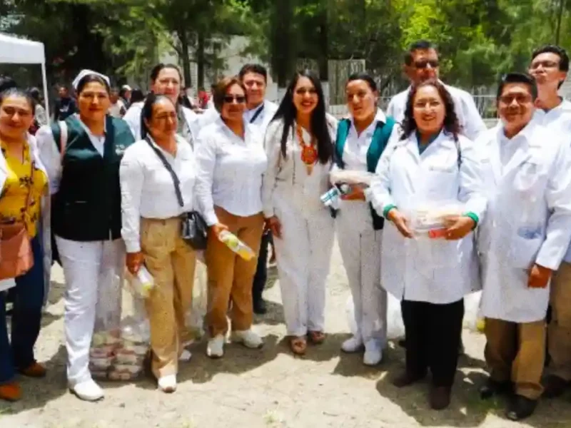 Salud con corazón; Tonantzin Fernández destaca labor de Sheinbaum y Armenta en Puebla
