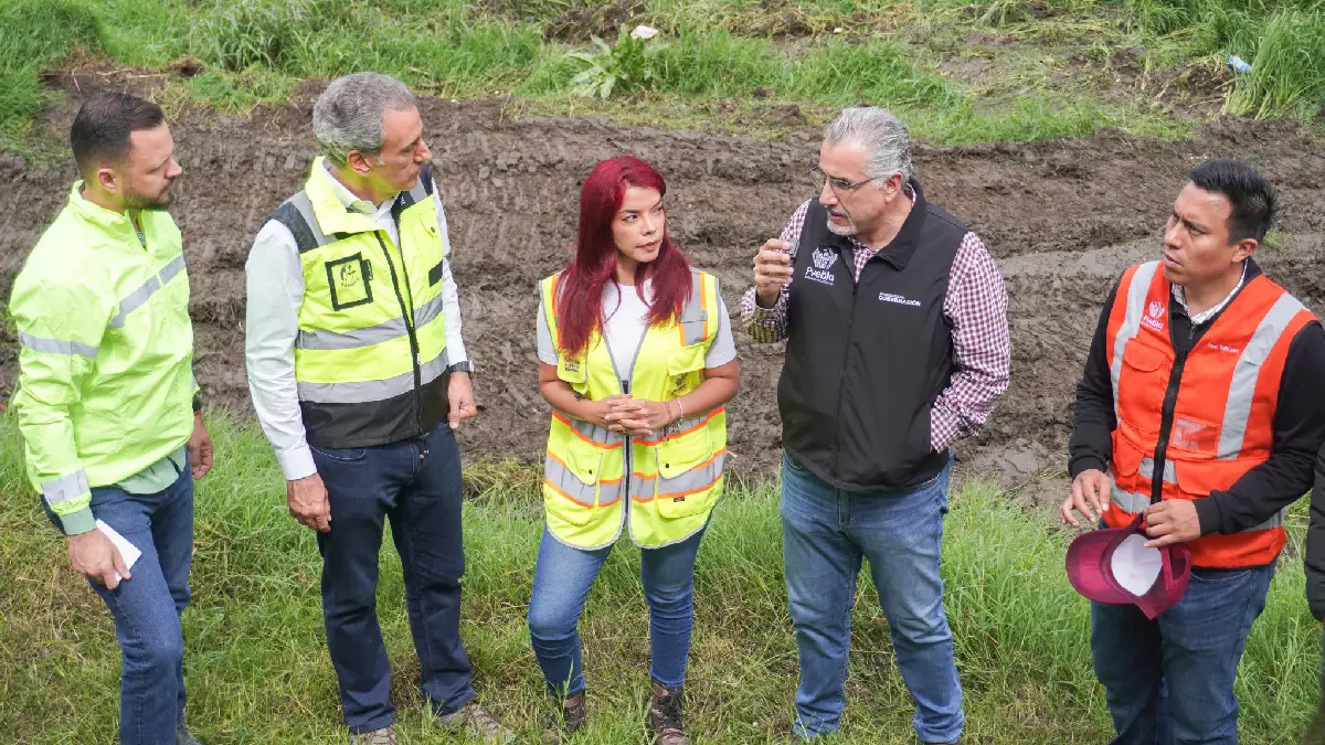 Supervisa Pepe Chedraui trabajos de desazolve y limpieza en vasos reguladores, barrancas y ríos de la capital