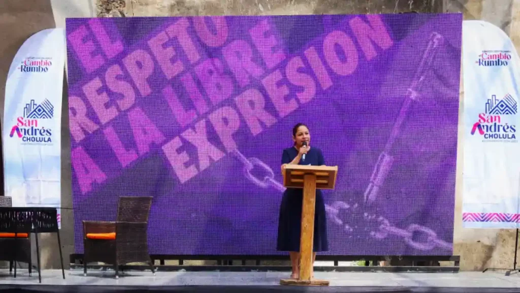 Gobierno de San Andrés Cholula conmemora la libertad de expresión con el gremio periodista de Puebla