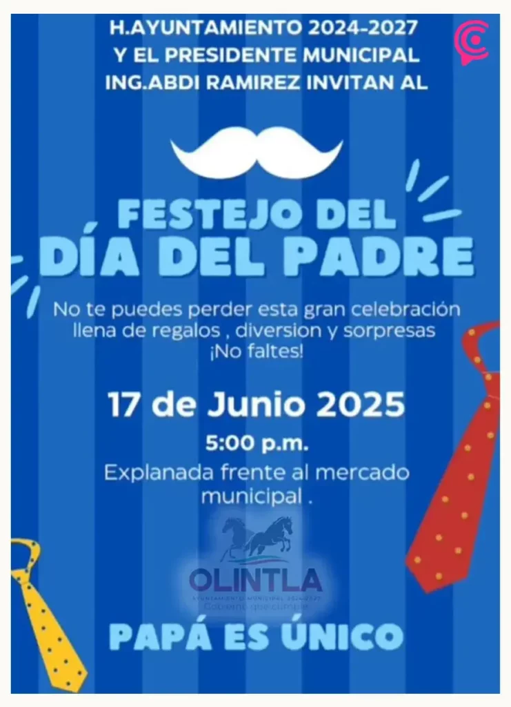 Presidente municipal de Olintla organiza evento del Día del Padre con strippers en plaza pública