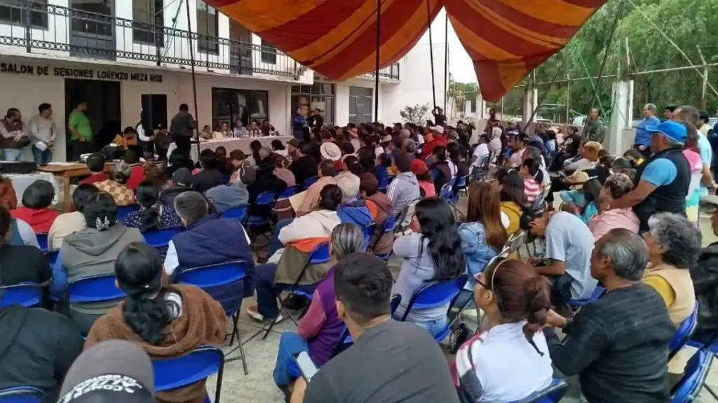 Habitantes de Atoyatenco donan predio al Ayuntamiento de Texmelucan para un nuevo panteón