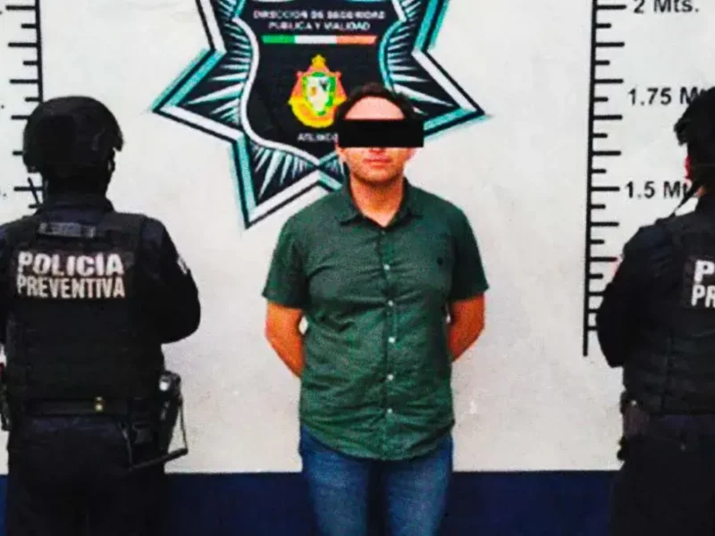 Policía municipal de Atlixco recupera vehículo con reporte de pre-denuncia y detiene al presunto responsable