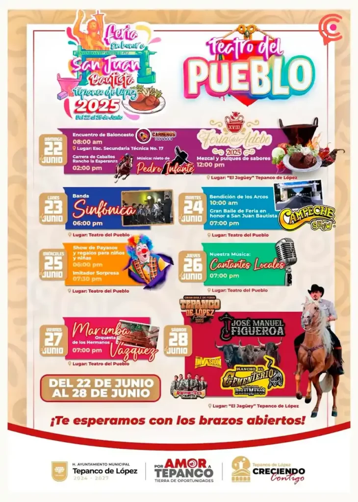 Tepanco se llena de sabor y cultura con su Feria del Adobo 2025