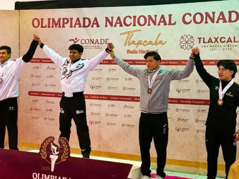 Juan Pablo Ramírez gana medalla de oro en Judo de la Olimpiada Nacional 2025