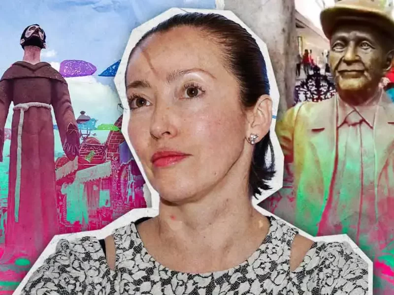 Repararán esculturas del Centro Histórico de Puebla; entrega será en septiembre de 2025