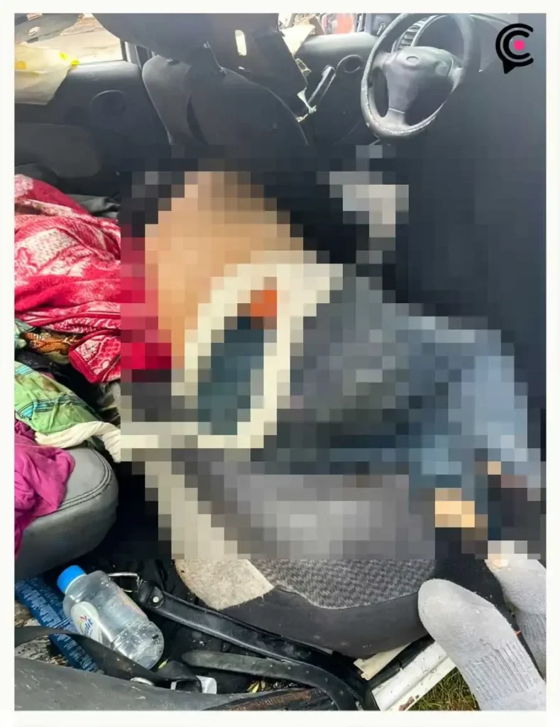 Encuentran a hombre muerto dentro de un auto robado en San Martín Texmelucan, Puebla
