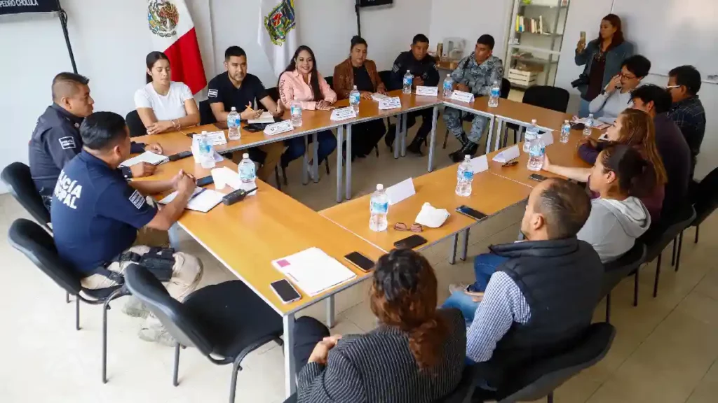Gobierno de Tonantzin Fernández fortalece la seguridad con mesas de trabajo en las 13 juntas auxiliares