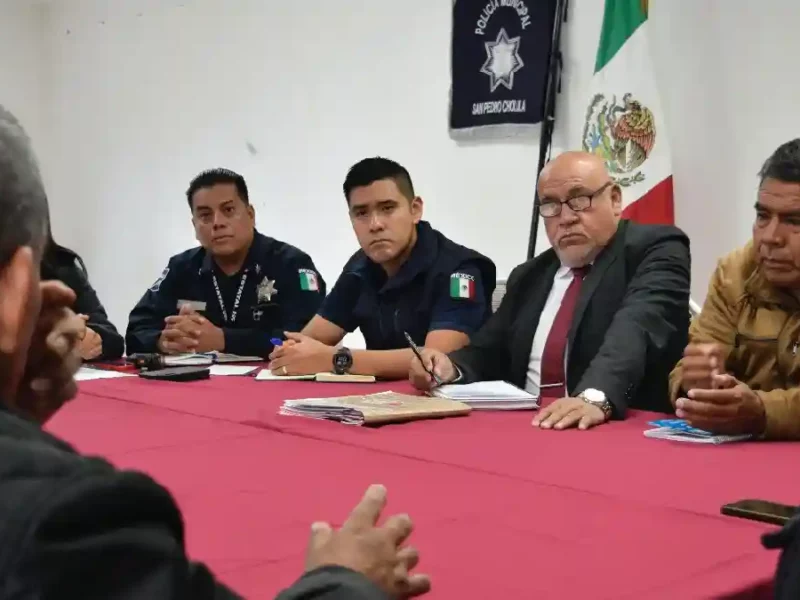 San Juan Tlautla fortalece su seguridad con participación ciudadana y coordinación interinstitucional