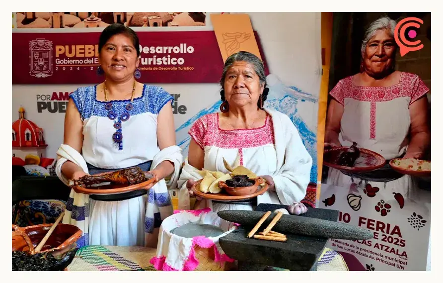Sabor y tradición estarán presentes en Calpan con la Feria del Mole 2025