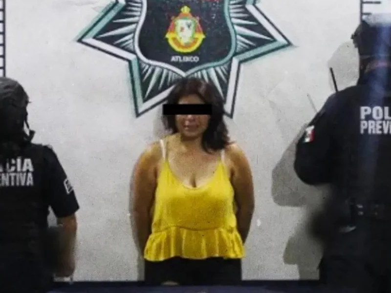 Secretaría de Seguridad Ciudadana de Atlixco detiene a mujer por delitos contra la salud