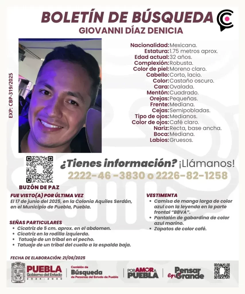 Encuentran cuerpo en barranca de Tetela, Puebla; podría ser Giovanni Díaz, reportado como desaparecido