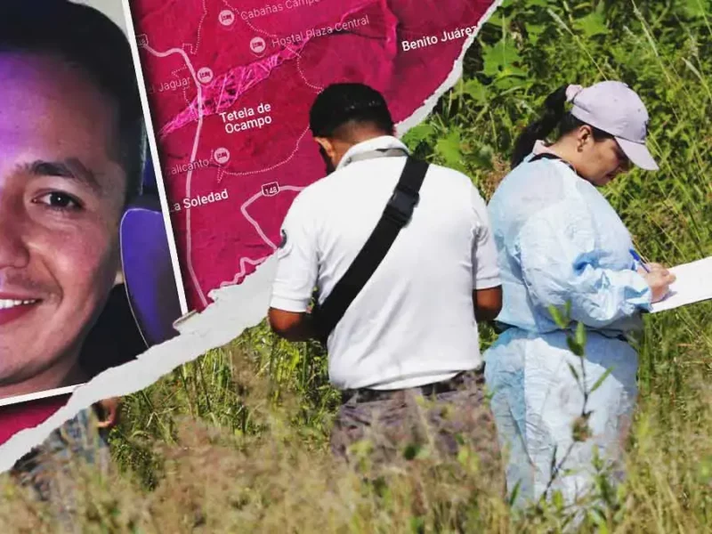 Encuentran cuerpo en barranca de Tetela, Puebla; podría ser Giovanni Díaz, reportado como desaparecido
