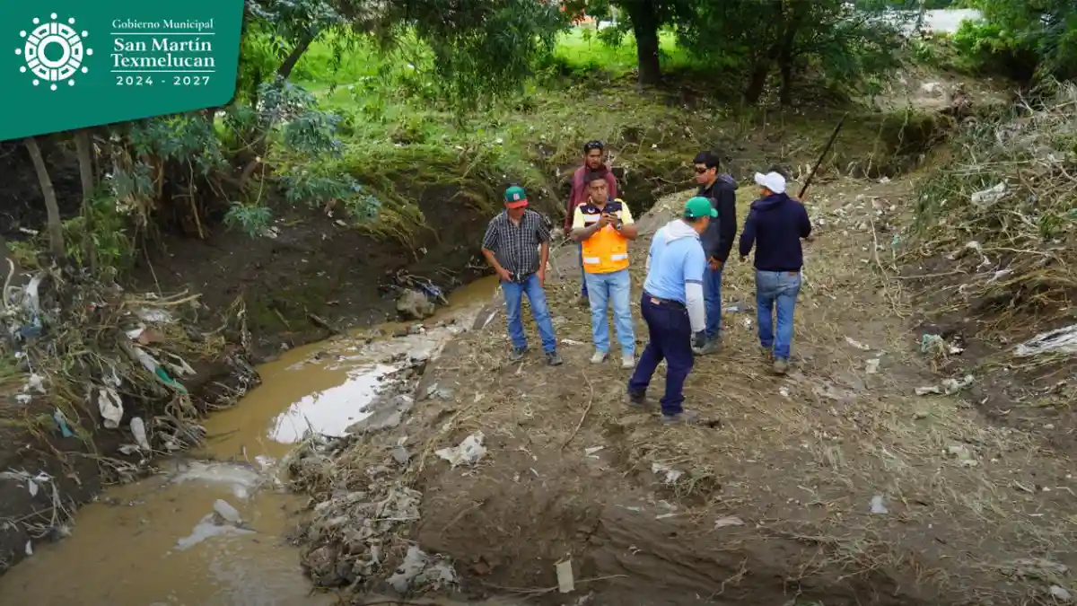 Gobierno de Texmelucan mantiene acciones preventivas ante temporada de lluvias
