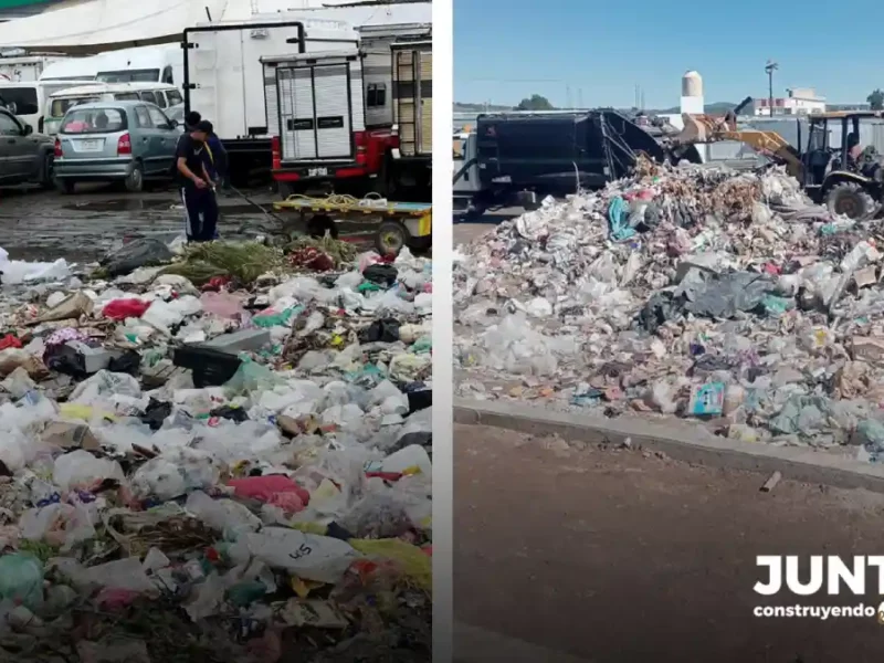 Ayuntamiento de Texmelucan refuerza acciones contra tiraderos ilegales de basura en vía pública