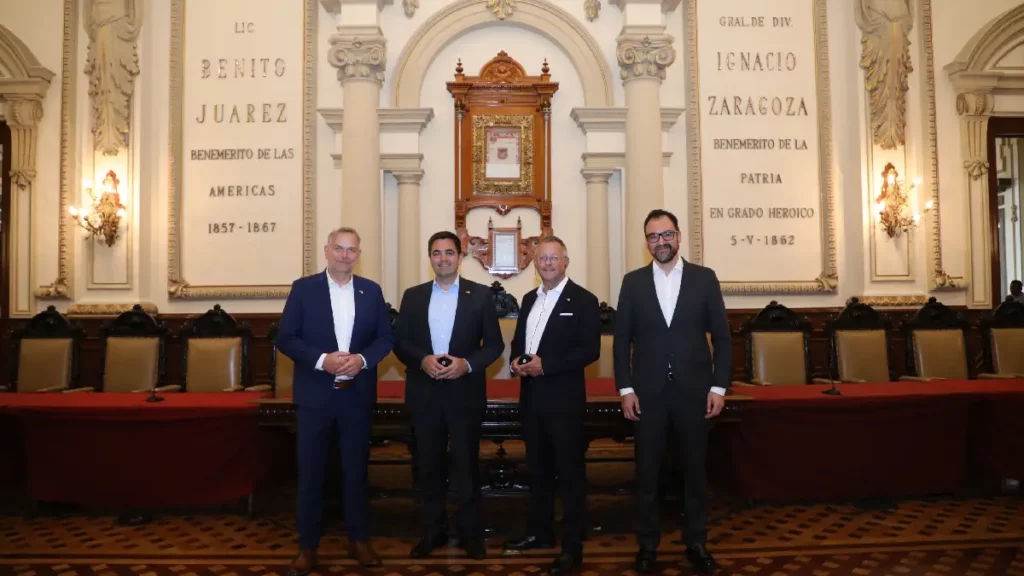 Recibe Gobierno de la Ciudad a diputados alemanes