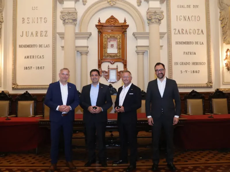 Recibe Gobierno de la Ciudad a diputados alemanes