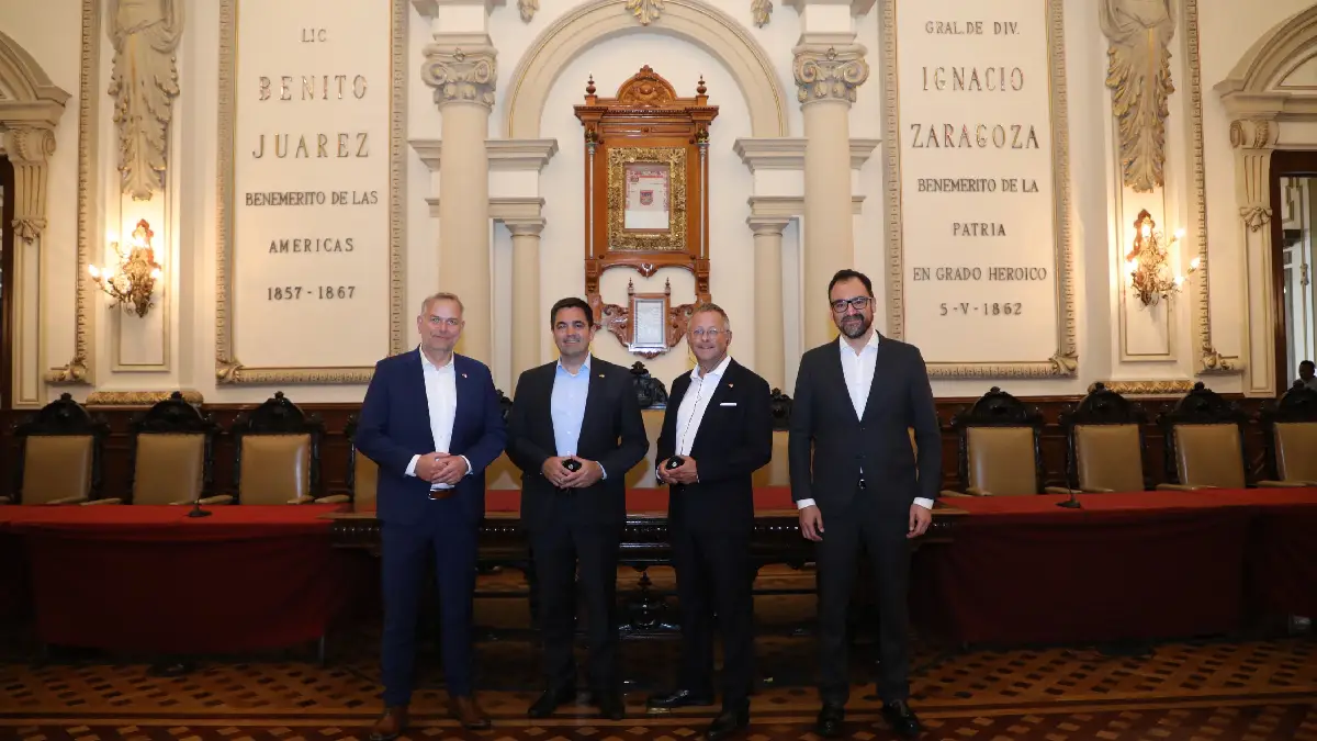 Recibe Gobierno de la Ciudad a diputados alemanes