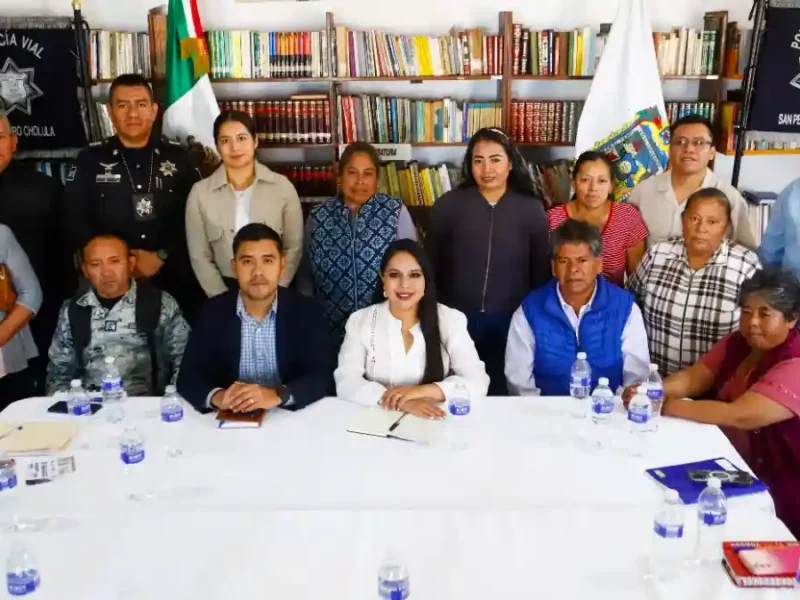 Tonantzin Fernández reafirma su compromiso con la seguridad en San Agustín Calvario
