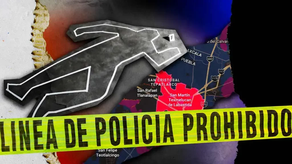 Motociclistas mataron a balazos a un hombre en San Martín Texmelucan, Puebla