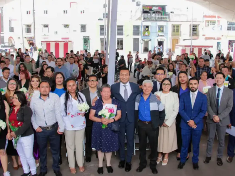 “Sí, Acepto con Orgullo”: Celebra Huejotzingo la primera Boda Comunitaria de la administración