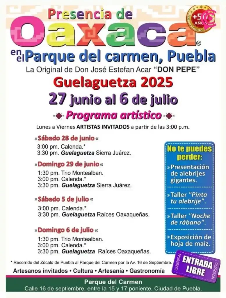 Durante la primera semana de julio habrá mucha diversión en Puebla con estas actividades