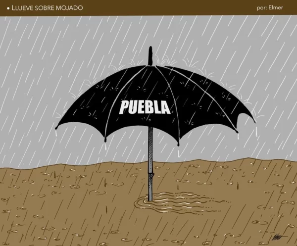 LLUEVE SOBRE MOJADO