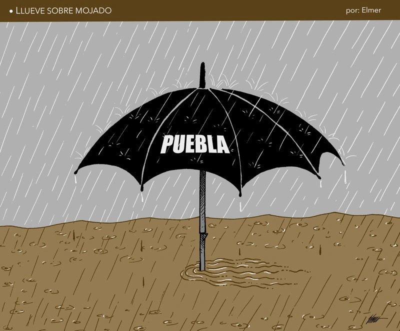 LLUEVE SOBRE MOJADO
