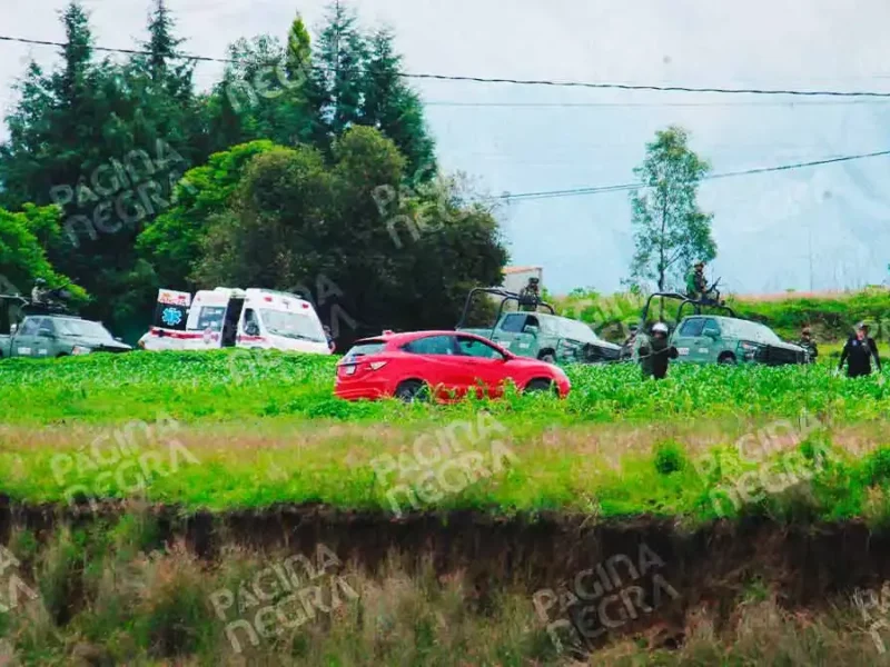 Emboscada con explosivos en Coronango; levantaban restos humanos y detonaron minas