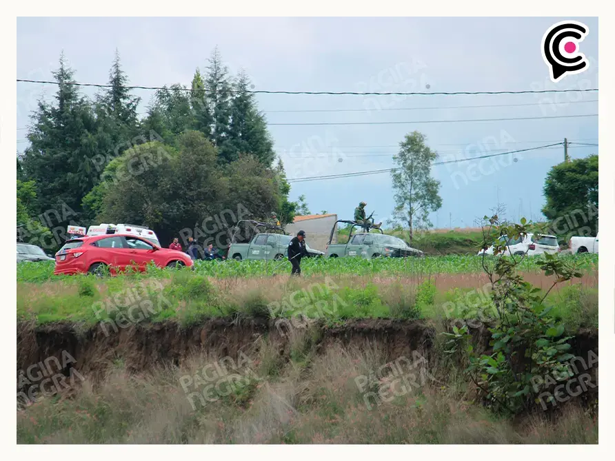 Emboscada con explosivos en Coronango; levantaban restos humanos y detonaron minas