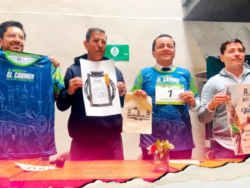 Carrera Callí El Carmen 2025 en Texmelucan; inscripciones, distancias y premios