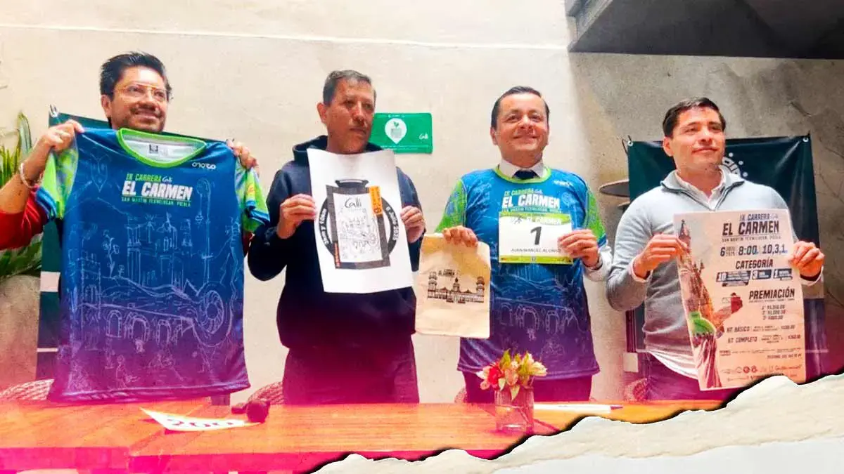 Carrera Callí El Carmen 2025 en Texmelucan; inscripciones, distancias y premios