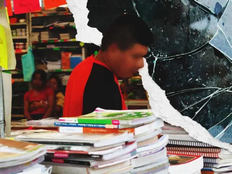 Delincuentes robaron papelería del Grupo Gutiérrez en Loma Bella, Puebla