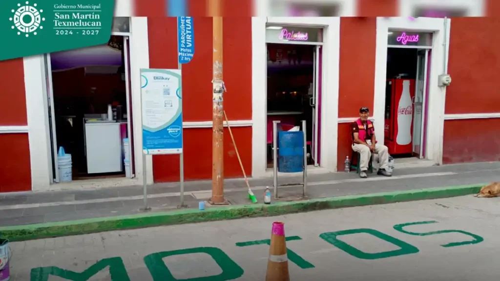 Gobierno de Texmelucan anuncia disposiciones de estacionamiento en la vía pública para motocicletas