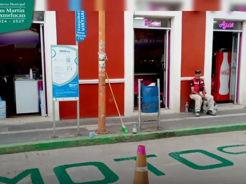 Gobierno de Texmelucan anuncia disposiciones de estacionamiento en la vía pública para motocicletas