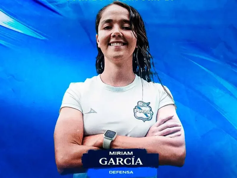 Miriam García, nueva jugadora del Club Puebla Femenil para el Apertura 2025