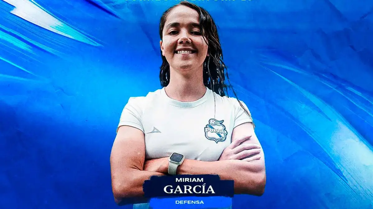 Miriam García, nueva jugadora del Club Puebla Femenil para el Apertura 2025