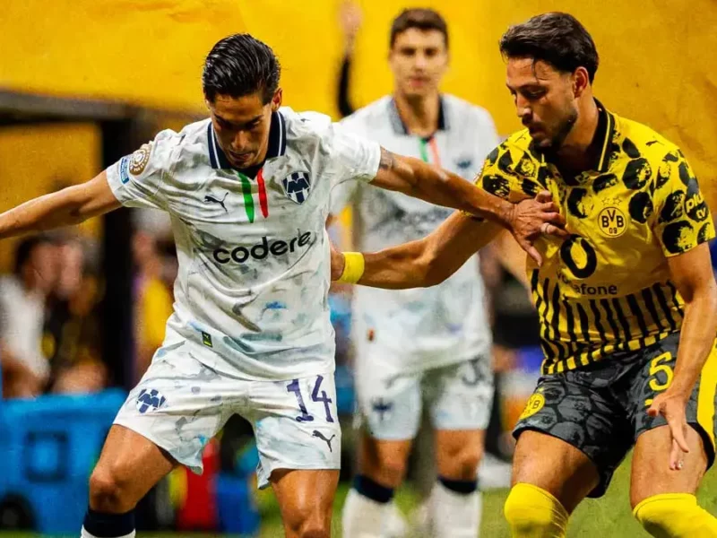 Borussia Dortmund elimina a Rayados de Monterrey del Mundial de Clubes 2025