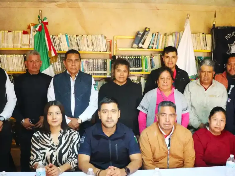 Fortalecen estrategias de seguridad en San Francisco Cuapan con participación ciudadana