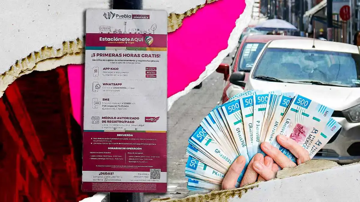 Recaudación por infracciones en parquímetros de Puebla llega a cuatro mdp de mayo a junio 2025
