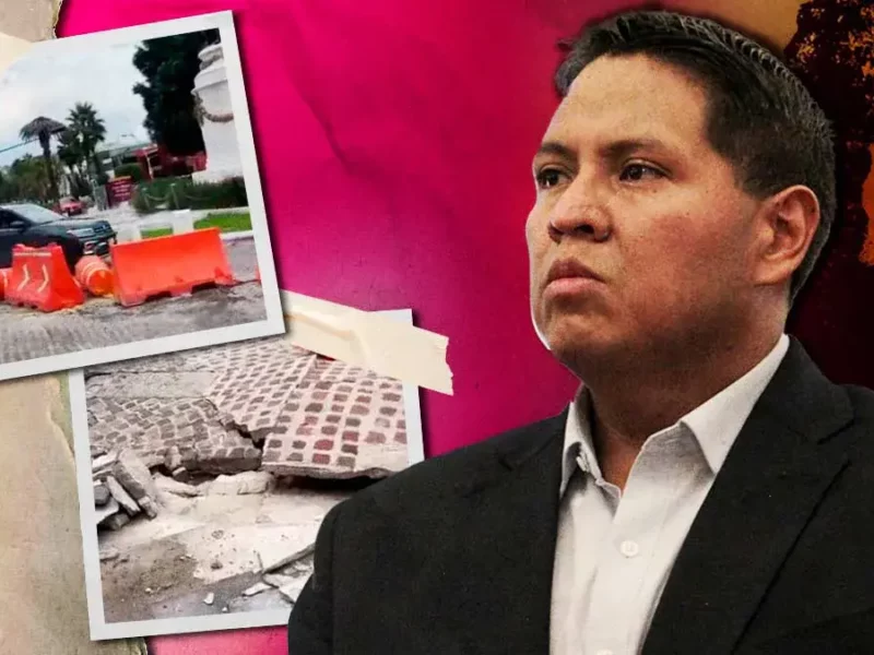 Regidor solicitará cobro de fianza por deficiencias en obras de Avenida Juárez, Puebla