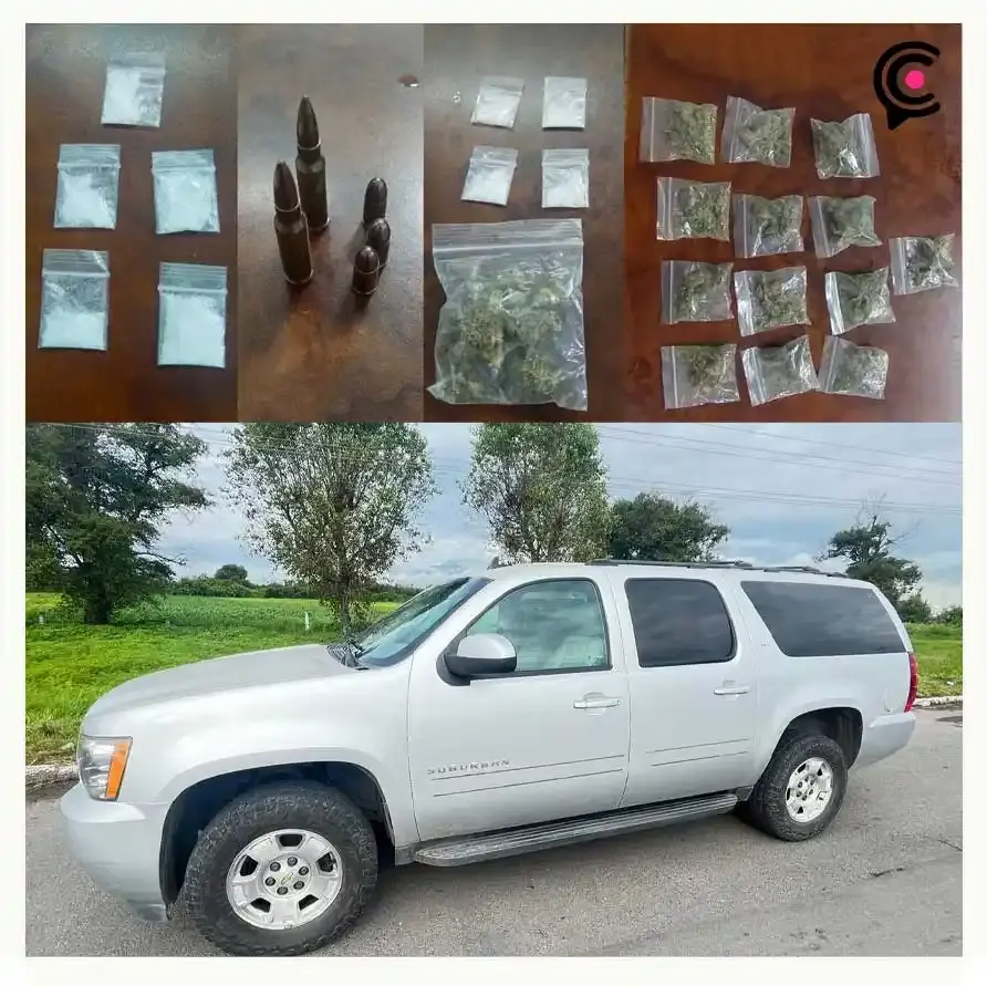 Detienen a tres hombres relacionados al robo de transporte de carga en Huejotzingo, Puebla