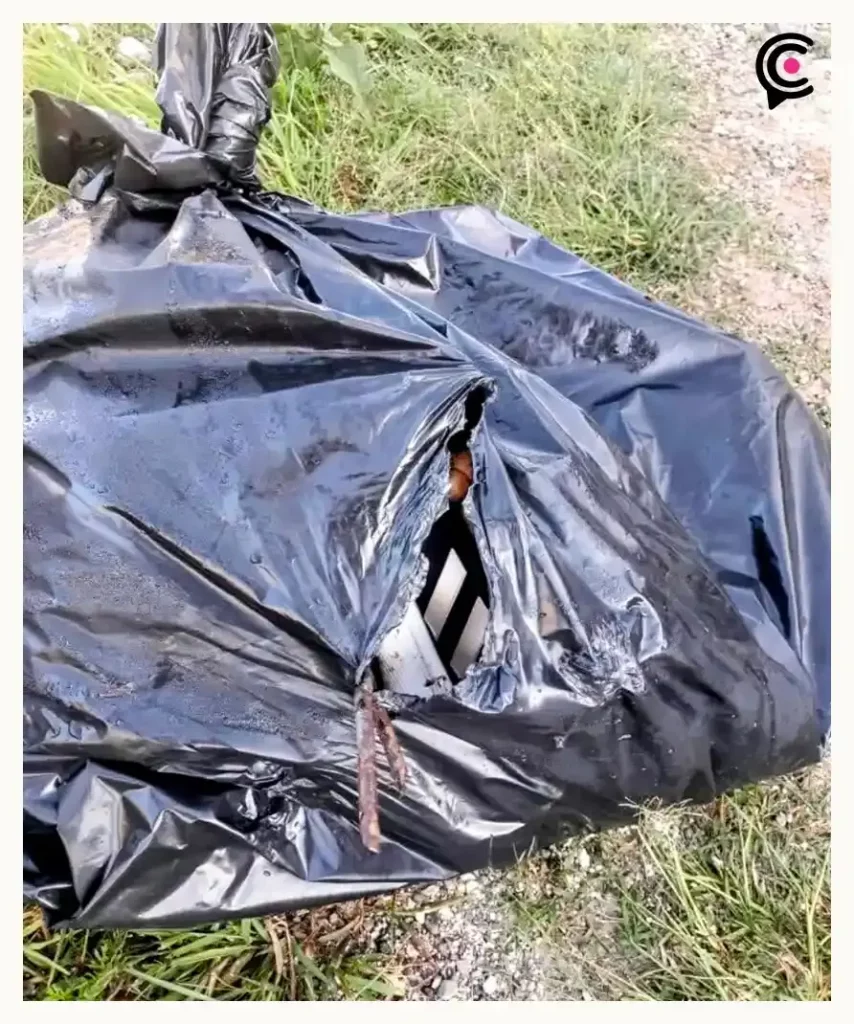 Abandonan cuerpo desmembrado y embolsado sobre la carretera El Seco-Azumbilla, Puebla