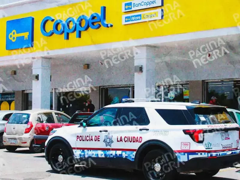 Con marros y armas, delincuentes asaltan Coppel Torrecillas, Puebla; roban 150 mil pesos en mercancía
