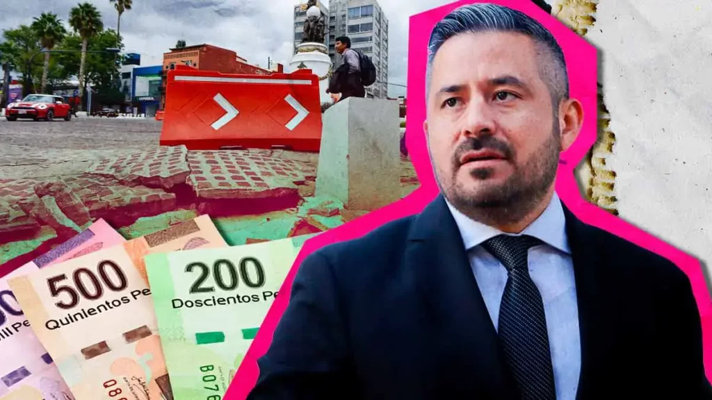 Adán Domínguez invirtió 96 mdp en obras de Avenida Juárez; se dañaron con las lluvias