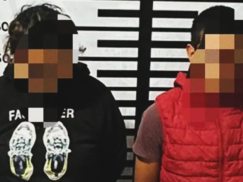 Policía de Texmelucan asegura a 2 personas señaladas por presunto asalto