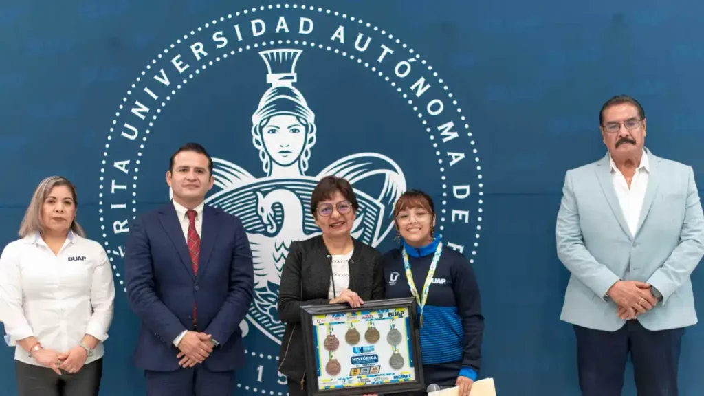 Reconoce la Rectora Lilia Cedillo a los medallistas BUAP de la Universiada Nacional 2025